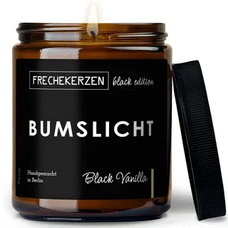 Lustige Duftkerze mit Spruch für Partner | Handgemacht aus Sojawachs | In Geschenkbox | Valentinstag Geburtstagsgeschenk | Ehe Mann, Freund, Frau, Freundin, Verlobte, Jahrestag |Black Vanilla