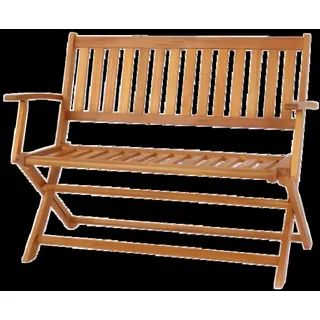 FORNOR 19697 KLAPPBANK AUS Holz 118 x 63,5 x 89 cm