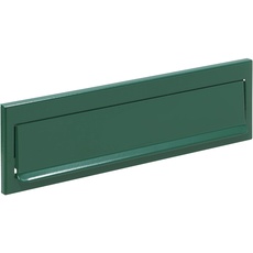 Arregui c-600 C607 Briefeinwurf aus Stahl, 248 x 73 mm, Grün, 7,3 x 24,8 cm