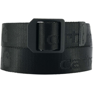 CARHARTT Nylon Webbing Ladder Lock Gürtel - Schwarz, XL