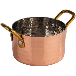 APS Serviertöpfchen MUMBAI, Edelstahl, Kupfer-Look, Ø 9,0 cm, 0,3 Liter