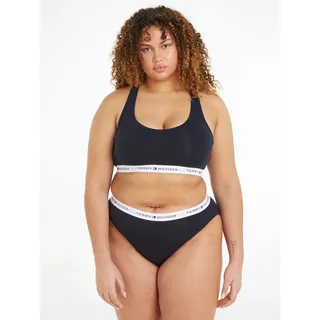 Tommy Hilfiger Underwear Sport-Bustier mit TH-Schriftzügen auf dem Unterbrustband, blau
