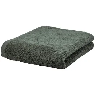 Aquanova Duschtuch , Dunkelgrün , Textil , Uni , 70x130 cm , saugfähig, hochwertige Qualität , Heimtextilien, Badtextilien, Duschtücher