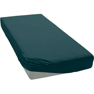 OTTO home Spannbettlaken Jersey 120 x 200 cm blau