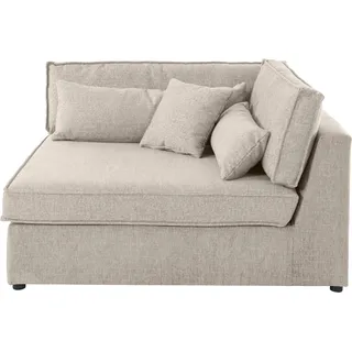 Raum.Id Sofa-Eckelement »Enid«, Teil eines Modulsofas, fester Sitzkomfort, auch in Breitcord beige