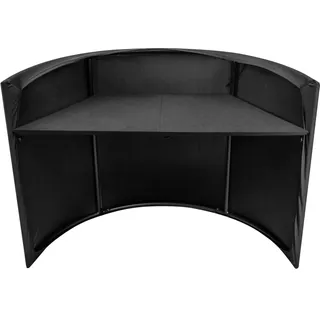 Omnitronic Curved Mobile Event Stand DJ Tisch