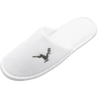 Frottierslipper / Gästehausschuhe, Damen und Herren, weiß - Weiß