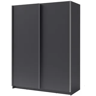 masseno Schwebetürenschrank Elron 150,6 x 198,5 x 62 cm Graphit