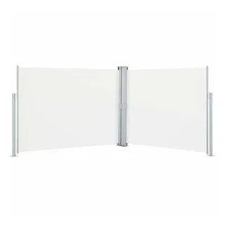 vidaXL Ausziehbare Seitenmarkise 1,4 x 10 m creme