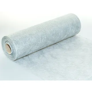 Protinam Tischläufer, Polyester, 1400 Silber, 25m, 25