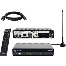 Comag DVB-T2 Home-Bundle mit passiver Antenne, TV Receiver