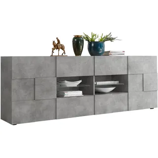 Home Affaire Sideboard 241 x 84 x 42 cm Grau