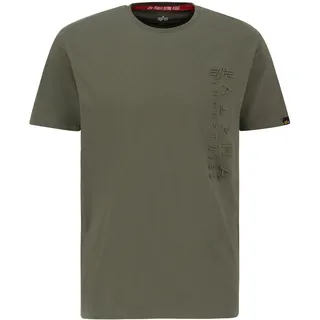Alpha Industries T-Shirt »Embroidery T-Shirt«, grün