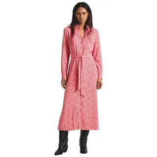 Pepe Jeans Brooke Kleid Langarm Rot XS