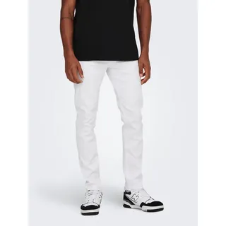 Only & Sons Slim-fit-Jeans »ONSLOOM SLIM LBD 8263 AZG DNM NOOS«, weiß