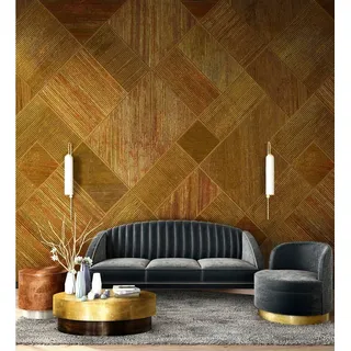 Marburg Fototapete Grafisch Modern 2,7 m, x 2,65 m Braun FSC®