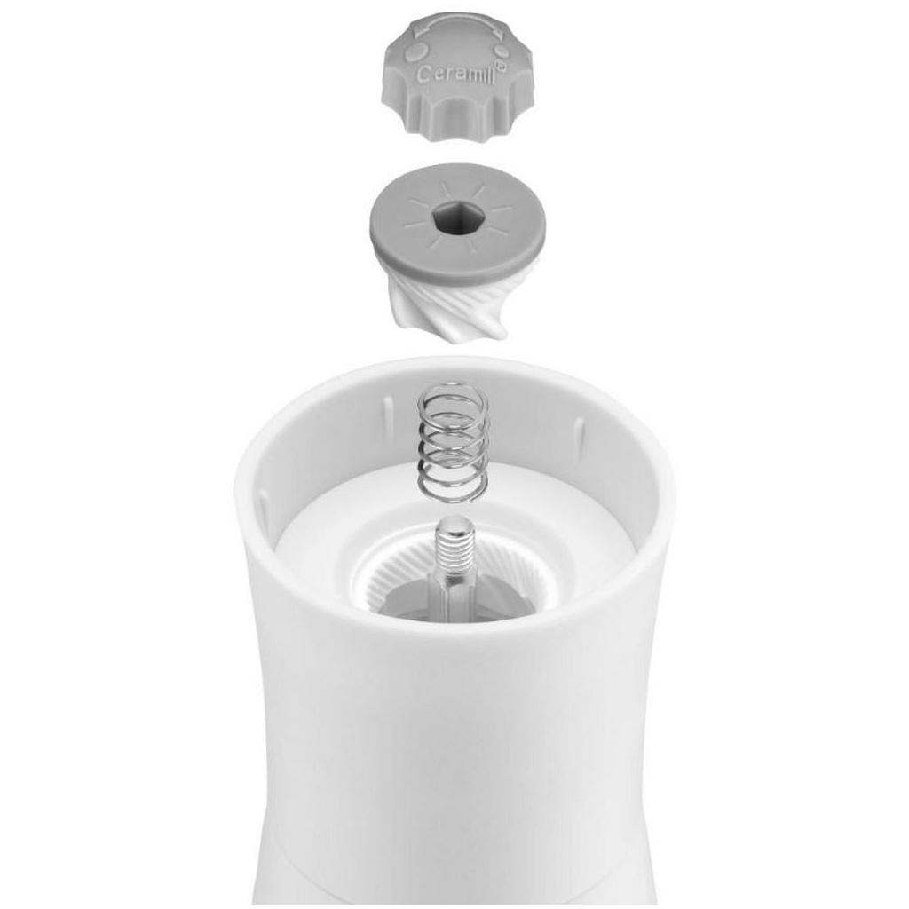 Bild von Ceramill Trend Gewürzmühle 14 cm weiß unbefüllt