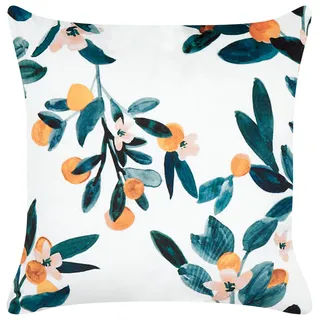 Beliani Knautia Dekokissen 45 x 45 cm Grün