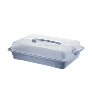 Rotho Partybutler Vorratsbehälter blau rechteckig