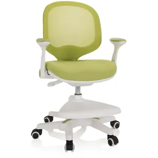 HJH Office Kid Ergo Stoff/Netz Grün/Weiß