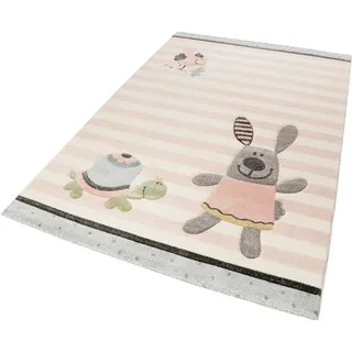 Sigikid Kinderteppich »Happy Friends«, rechteckig, 13 mm Höhe Sigikid rosa B: 200 cm   1 St.