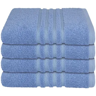 SCHIESSER Milano Handtuch 50 x 100 cm hellblau