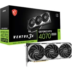 MSI GeForce RTX 4070 SUPER VENTUS 3X - 12GB GDDR6X RAM - Grafikkarte