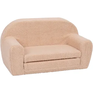 Knorrtoys Kindersofa Soft Plush 90 x 40 cm beige