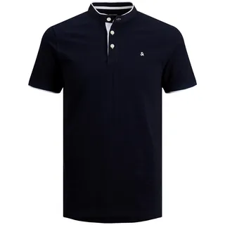 JACK & JONES Poloshirt »PAULOS MAO POLO« Jack & Jones navy S (46)