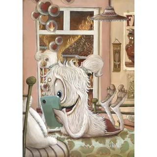 Heye Puzzle Phony Love, 1000 Teile, 1000 Stück(e), Kunst