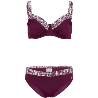 Aquafeel Bikini Damen Bordeaux 46 Cup C