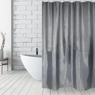 MSV Duschvorhang Maddie 180 x 200 cm anthrazit