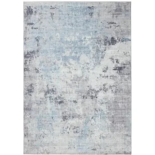 benuta Pop Teppich Laury Grau 200x300 cm , Textil , Abstrakt , Rechteckig , 200x300 cm , Gots , wasserabweisend , Teppiche und Böden, Teppiche