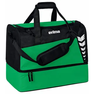 Erima Six Wings Sporttasche mit Bodenfach smaragd/schwarz L