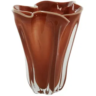 Light & Living Vase , Creme, Terracotta , Glas , 22x27x22 cm , Dekoration, Vasen, Glasvasen