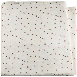 Sterntaler® Babydecke »Babydecke Musselin BAUERNHOF«, beige