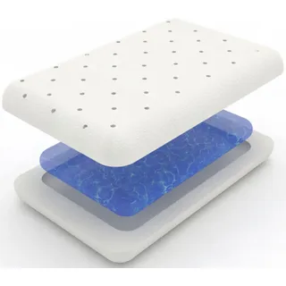 Mediflow Wasserkissen 80 x 40 cm Weiß