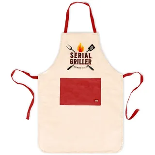 LEGAMI Super Chef Schürze kochschürze, beige, Einheitsgröße