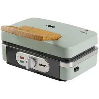 DOMO collection DOMO SANDWICH-WAFFLE-GRILL 3-IN-1 Waffeleisen Salbei-Grün