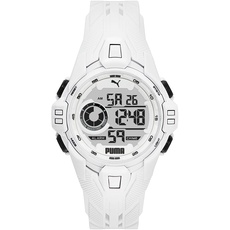 Bild Herrenuhr Bold, Digitales Uhrwerk, 45mm Weißes PolyurethanGehäuse mit PolyurethanArmband, P5039