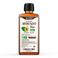 Avocadoöl Bio 250 ml - 100% Bio, Rein, Natürlich & Kaltgepresst