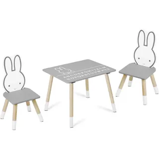 Ricokids RC-847 Bunny Tisch mit zwei Stühlen für Kinder