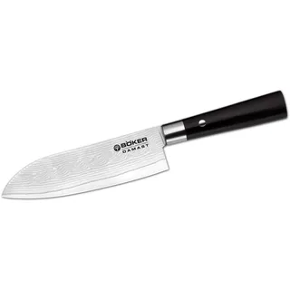 Böker Messer Damast Black Santoku, 130417DAM