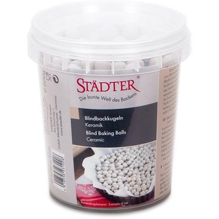 Staedter Städter Blindbackkugeln, keramik, weiß, 600 g, 1 Stück (1er Pack)