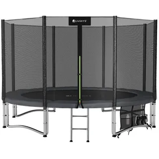 Juskys JumpMaster XL 366 x 366 cm Schwarz