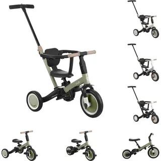 KIKKABOO Dreirad Buggy - Military Green - One Size