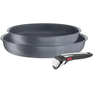 Tefal Ingenio Natural On 24 & 28 Cm Pfannenset - Black - One Size