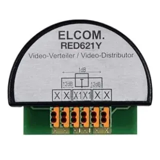 Elcom RED621Y Verteiler/Abzweiger 1 fach UP 2Draht schwarz