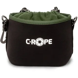 C-Rope Kamerabeutel aus Neopren, Neopren-Beutel mit Fleece-Fütterung, wasserabweisend, Kamerazubehör - Größe S