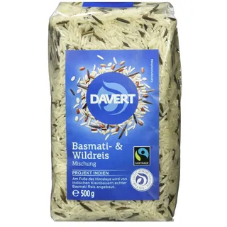 Davert Basmati- & Wildreis Mischung, Bio, 500g